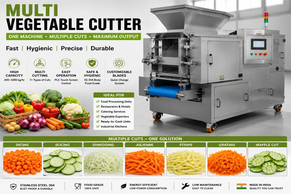Multi Vegetable Cutter, Vegetable Cutter Machine, Garlic Peeling Machine in India Multi Vegetable Cutter, Vegetable Cutter Machine, Garlic Peeling Machine in India