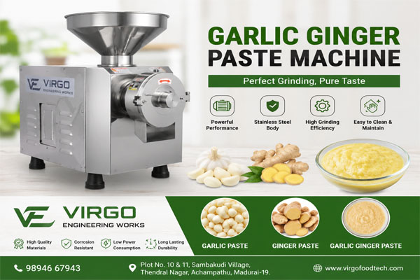 Garlic Ginger Paste Machine